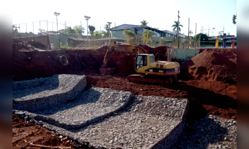 
						
							Contenção de erosão na Rua Iratauá é finalizada em Arapongas
						
						