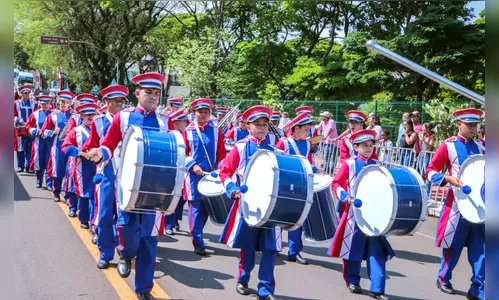 Festival movimenta Apucarana com apresentação de fanfarras