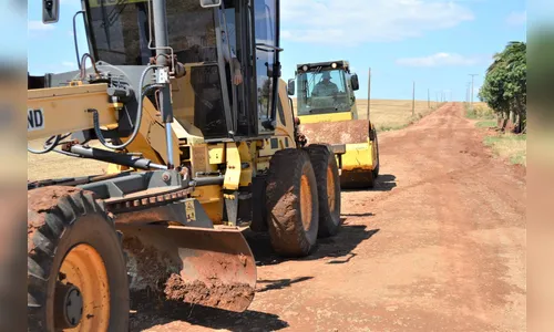 Arapongas finaliza obras de melhorias na Estrada Aliança