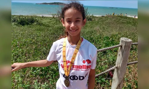 Jovem atleta apucaranense se destaca na 18ª edição da Corrida Garotada