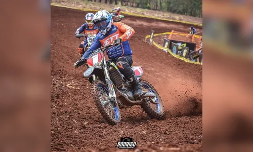 Piloto londrinense é destaque na 6ª etapa da Copa Paraná de Motocross