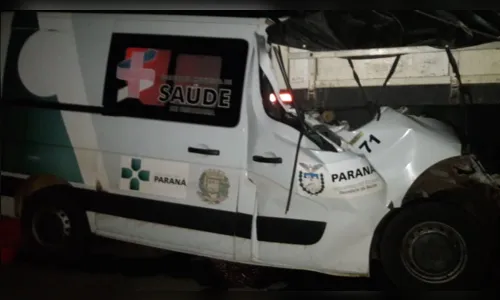 
						
							Motorista de ambulância morre após acidente na BR-376
						
						