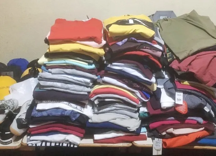 PM de Arapongas recupera roupas e sapatos furtados de loja avaliados em R$ 35 mil