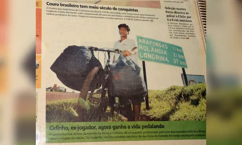 Ex-jogador apucaranense que recomeçou a vida vendendo roupas de bicicleta, hoje tem próprio negócio