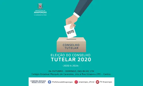 Eleição do Conselho Tutelar é neste domingo