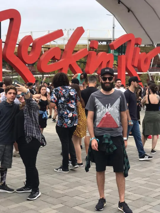 Confira fotos dos apucaranenses que marcaram presença nos últimos dia do Rock in Rio