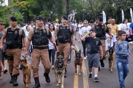 Polícia Militar promove Cãominhada no “Jaboti”