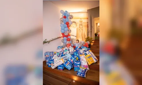 
							Família pede fraldas geriátricas em aniversário do filho de 1 ano
						
						