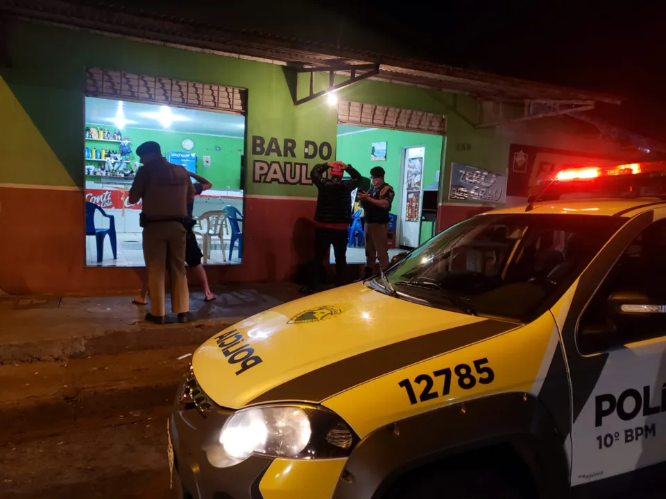 PM de Apucarana realiza Operação Saturação em bares da cidade 