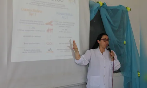 Jardim Alegre realiza palestra para diabéticos
