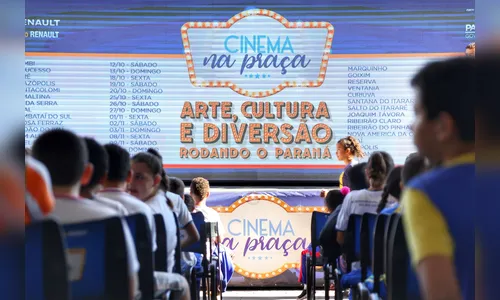 12 municípios do Vale do Ivaí recebem o programa Cinema na Praça