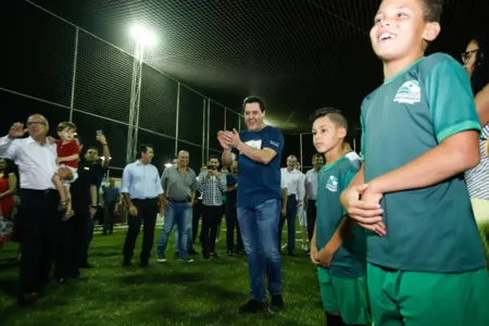 Governador inaugura  unidade do Meu Campinho, em Marumbi