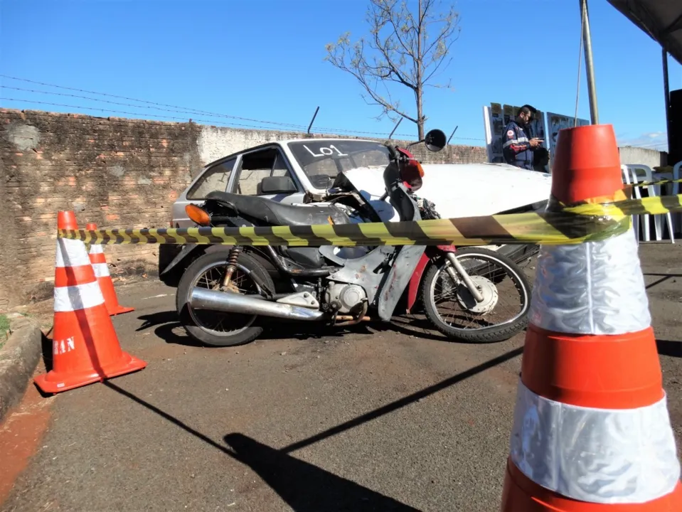 Ação “Trânsito Seguro” acontece no Conjunto Flamingos em Arapongas