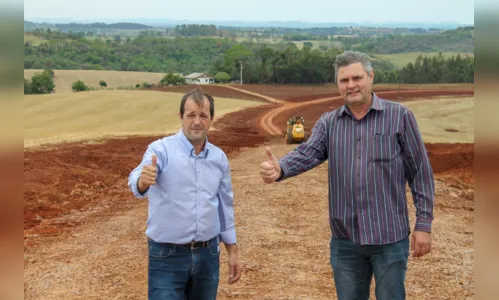 Arapuã e Jardim Alegre realizam melhorias nas estradas da divisa