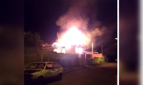 Casal é detido após furtar objetos de casa que pegou fogo em Apucarana