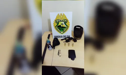 Homem é preso por porte ilegal de arma em Jandaia do Sul