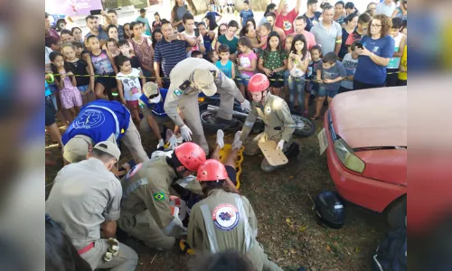 
							Conjunto Flamingos recebe projeto Trânsito Seguro, em Arapongas
						
						