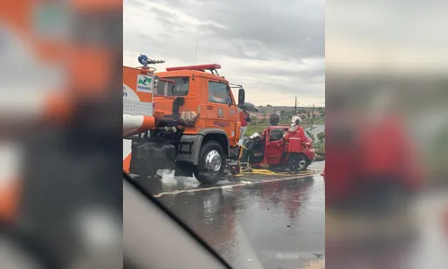 Motorista morre após grave acidente na BR-376 
