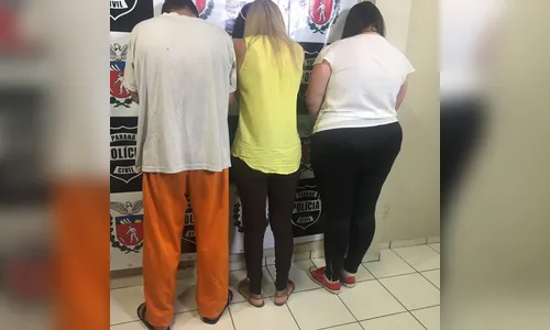 Polícia Civil prende trio suspeito de fraudar caixas eletrônicos