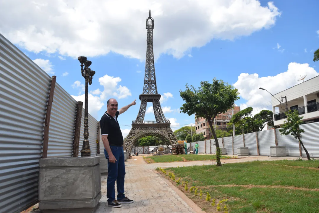 A Praça França faz parte de um projeto municipal de atração de turistas. (Foto: Ivan Maldonado)