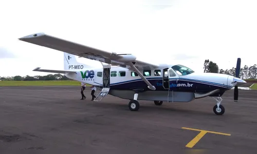 Arapongas recebe primeiro voo do programa Voe Paraná; ASSISTA