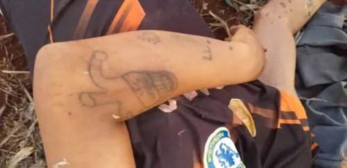 Tatuagem de palhaço geralmente define a inimizade com polícia. (Foto: Canal HP Vale do IvaÍ)