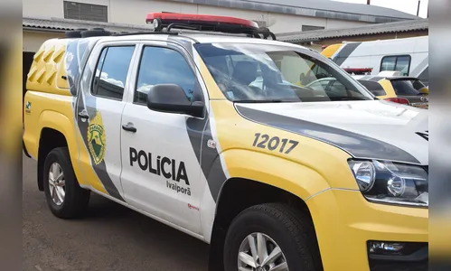 PM de Ivaiporã apreende arma de fabricação caseira após perseguição a veículo
