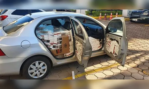 PRF apreende cigarros e estimulantes sexuais em Cambé