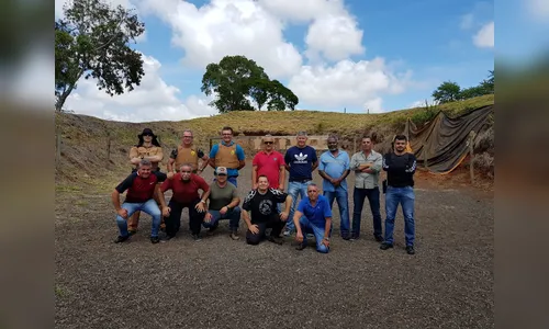 10º BPM realiza café para homenagear PM e instrução de tiro 