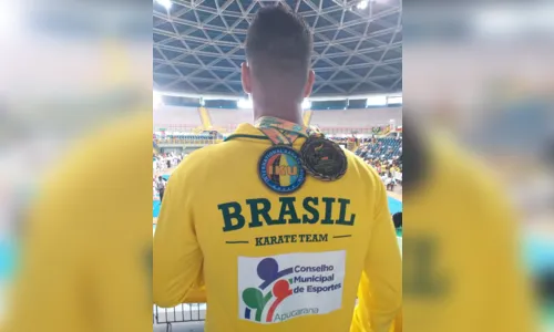 
						
							Atleta apucaranense conquista medalhas no Campeonato Mundial de Karatê
						
						