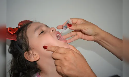 Segue até o dia 25 vacinação contra sarampo para crianças de seis meses a menores de 5 anos