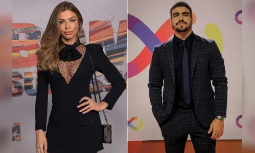 Caio Castro desconversa sobre romance com Grazi Massafera, mas manda recado para a atriz