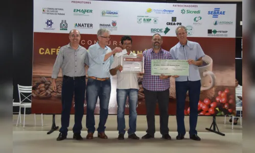 
						
							Cafés de Tomazina e Joaquim Távora são campeões do 17º Concurso de Qualidade Paraná
						
						