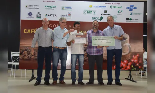 
							Cafés de Tomazina e Joaquim Távora são campeões do 17º Concurso de Qualidade Paraná
						
						