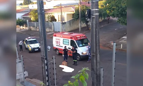 Polícia é acionada para conter homem que gritava nu em via pública no Jardim Apucarana