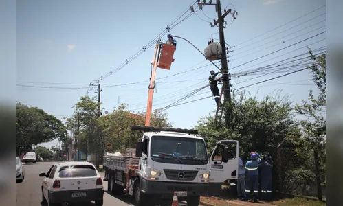 Novas regiões recebem iluminação de LED em Arapongas