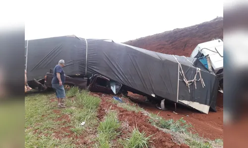 Grave acidente acontece na BR-376 nesta manhã 