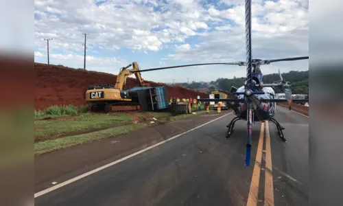 
							Grave acidente acontece na BR-376 nesta manhã 
						
						