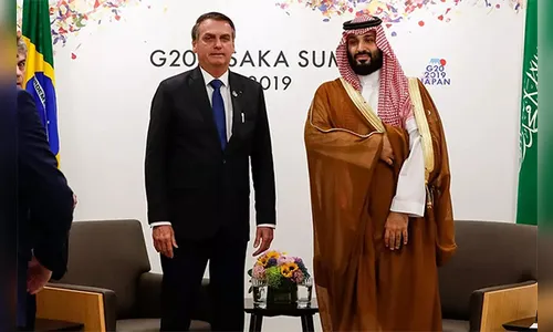 Bolsonaro diz que possui ‘certa afinidade’ com príncipe da Arábia Saudita