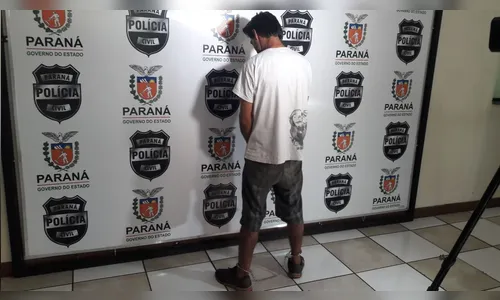 Polícia Civil apresenta suspeito por assassinato em Apucarana