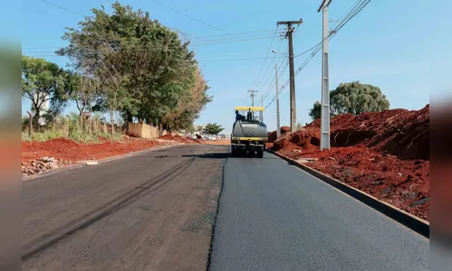Primeiro trecho da Cristiano Kussmaul recebe capa asfáltica