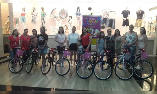 Shopping Centronorte realiza entrega das bicicletas do mês das crianças