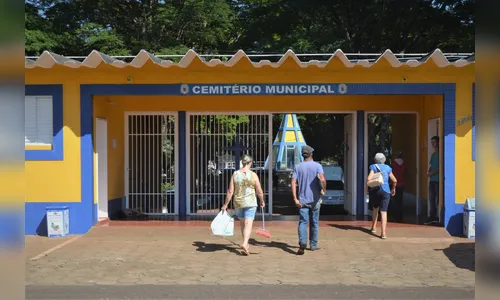 Cemitério de Arapongas espera receber 30 mil visitantes no Dia de Finados; VEJA VÍDEO