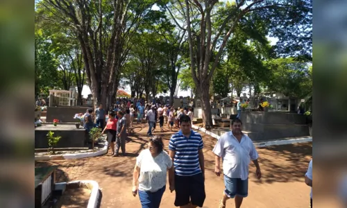 
						
							Movimento intenso no cemitério de Ivaiporã, Veja Vídeo
						
						