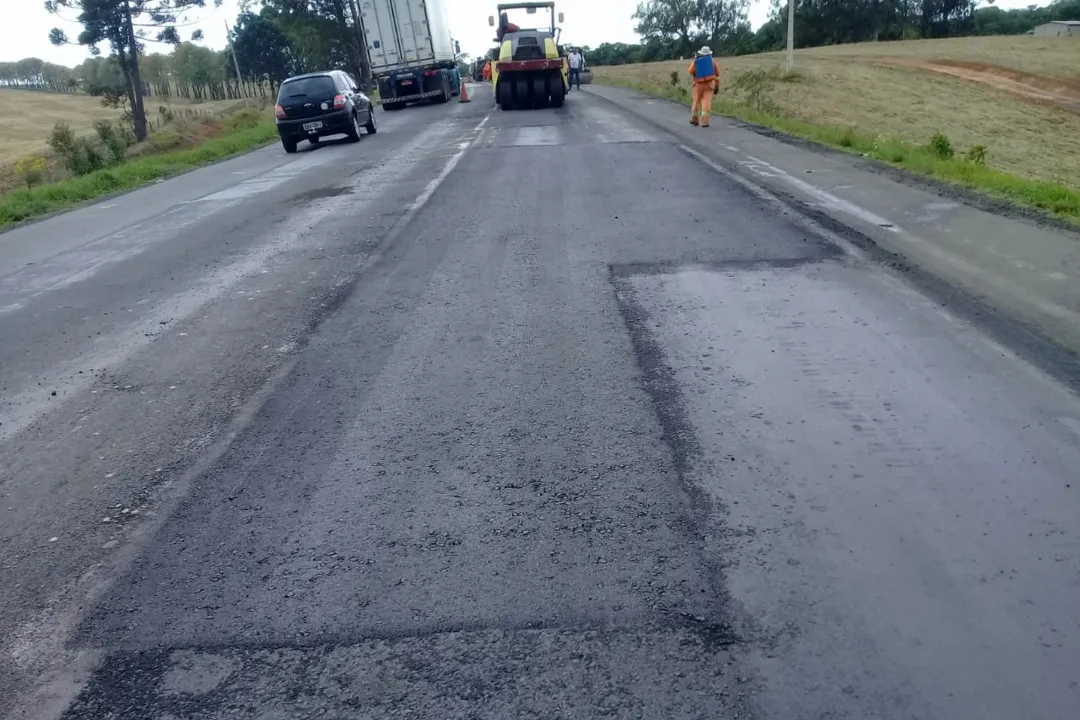 Obras na PR-092 beneficiam o Centro-Oeste e o Norte Pioneiro