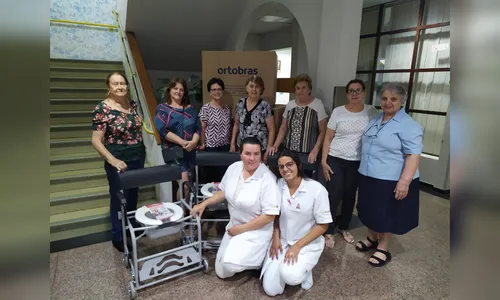 Grupo Anjos da Providência doa 10 cadeiras de banho para o Hospital