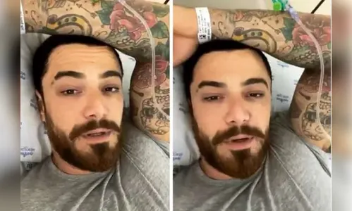 Felipe Titto é internado para tratar infecção após mordida de seu cachorro