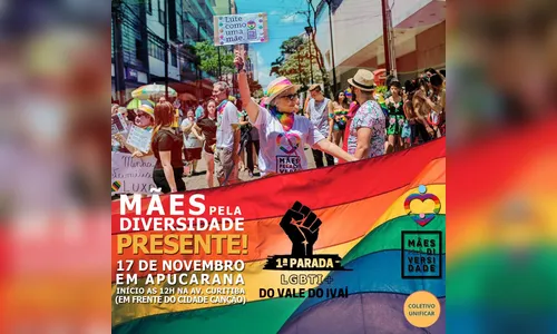 1ª Parada LGBTI+ do Vale do Ivaí tem 15 atrações confirmadas; confira a programação