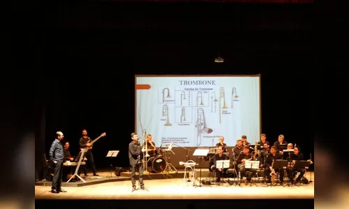 Big Band apresenta 2º Concerto Didático