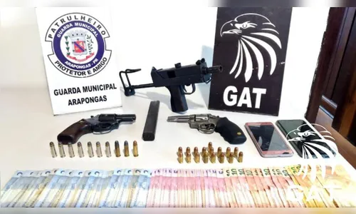 Apreensões de armas disparam em Arapongas